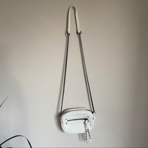 White Purse Metal Never Used Small